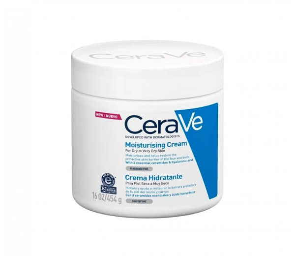 سيرافي كريم مرطب للبشرة الجافة للجافة جدًا - Cerave Moisturizing Cream for dry to very dry skin حجم 454جم