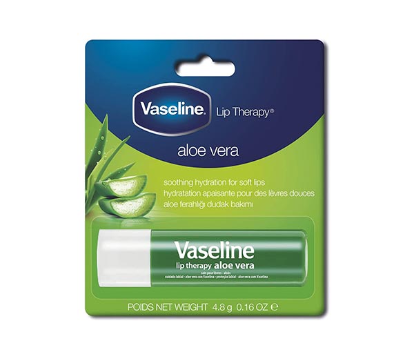 Vaseline Aloe Vera Lip Therapy - فازلين معالج الشفاه بالصبار