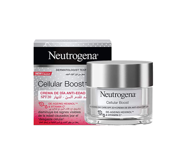 Neutrogena Cellular Boost Anti-Ageing Day Cream SPF 20 - كريم النهار نيتروجينا سيلولار بوست المضاد للشيخوخة بمعامل حماية من الشمس 20